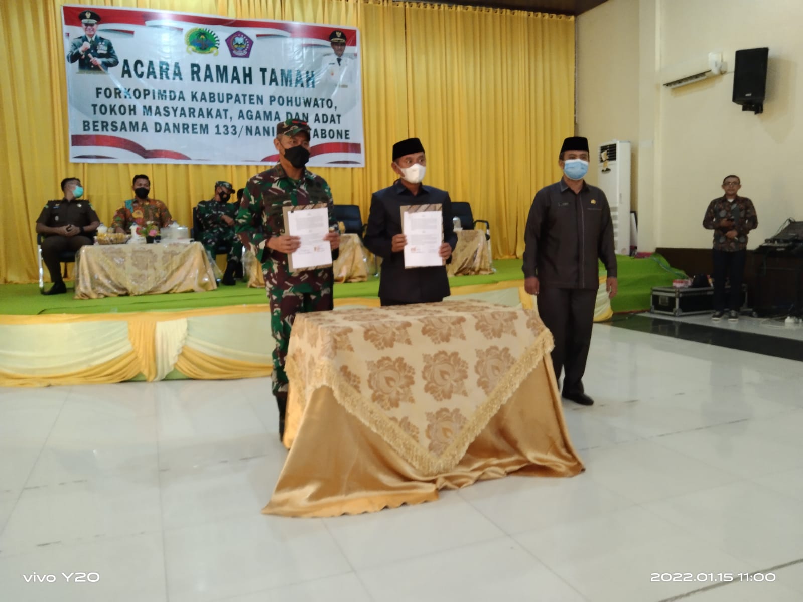 Foto Bupati Pohuwato Dan Danrem Nani Wartabone/133
