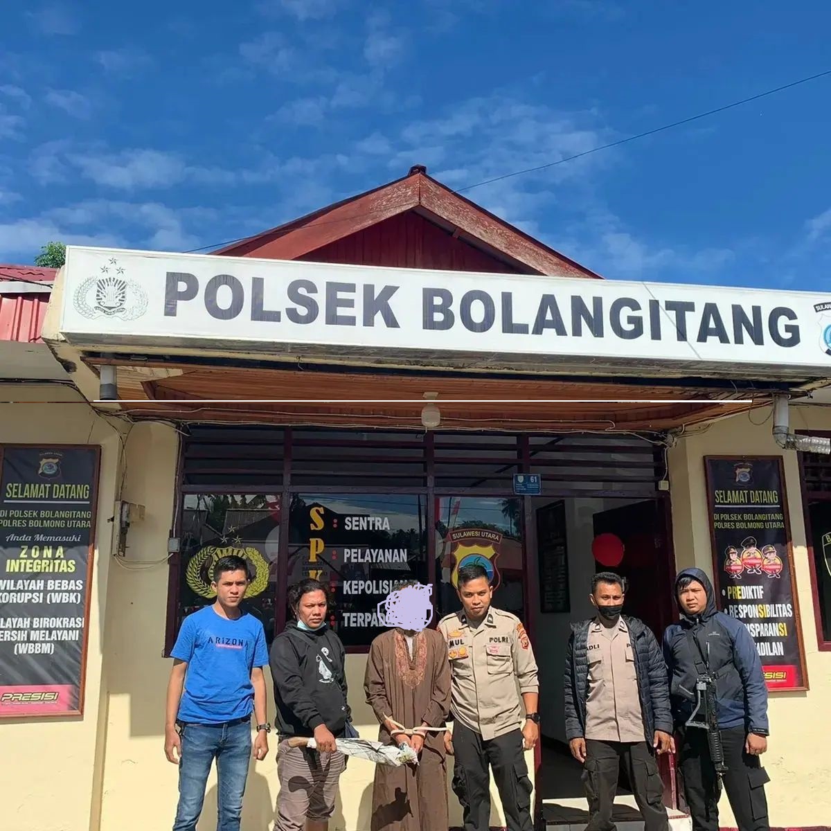 Tim Reskrim Polsek Bolangitang