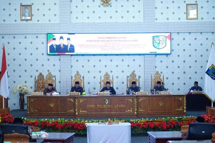 Rapat Paripurna DPRD Bolmut Nota Kesepakatan Perubahan KUA-PPAS 2022
