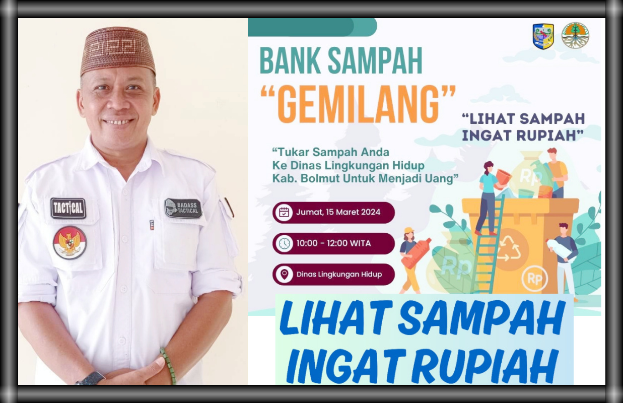 Bank Sampah Induk Gemilang, Lingkungan Bersih Masyarakat Dapat Penghasilan