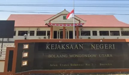 Kantor Kejaksaan Negeri Bolaang Mongondow Utara.(Foto: dok*)