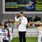 Dirut Bulog Ahmad Rizal Ramdhani saat menyampaikan paparan di PENAS Petani Nelayan XVII 2026 di Kabupaten Gorontalo.(Foto: Hanapi/*)