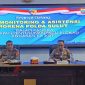 Tim Rorena Polda Sulut saat memberikan asistensi penyusunan pagu anggaran 2027 di Polres Bolmong Utara.(Foto: Bobze/*)
