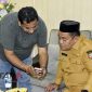 Sekda Kabupaten Gorontalo menerima audiensi investor terkait peluang hilirisasi komoditas nilam dan kelapa.(Foto: hanapi*)