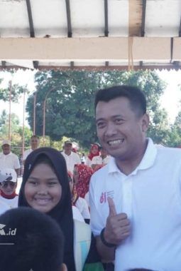Kapolres Bolmut AKBP Andhika Hadiri Pencanangan HUT ke-81 RI
