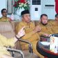 Sekda Bolmut dr. Jusnan Mokoginta saat membuka entry meeting Audit Tujuan Tertentu 2026.(foto: poket/*)